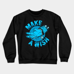 Make a Wish (blue) Crewneck Sweatshirt